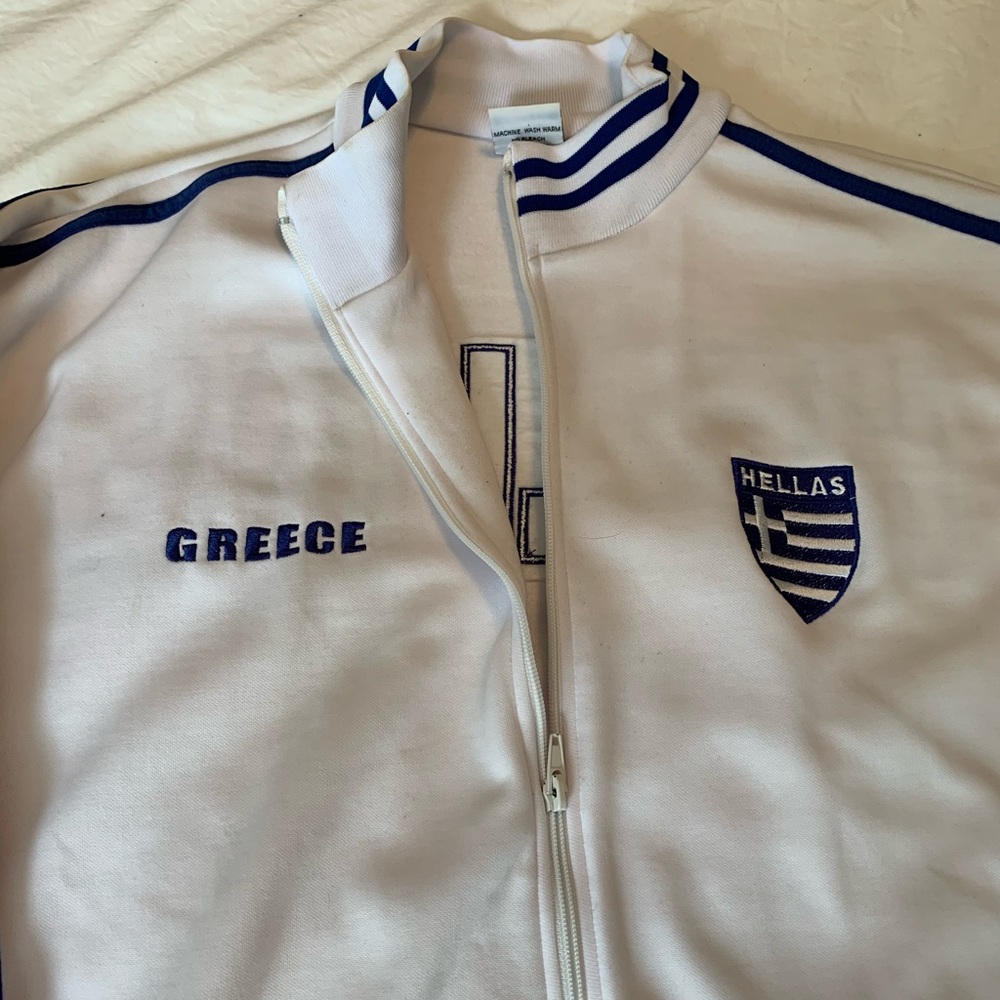 Greece Men's Track Jacket, brand new Size Large